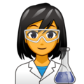 woman scientist on platform EmojiDex