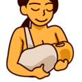 breast-feeding on platform EmojiDex