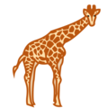 giraffe on platform EmojiDex