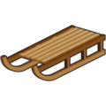 sled on platform EmojiDex