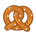 pretzel on platform EmojiDex