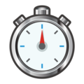 stopwatch on platform EmojiDex