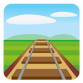 railway track on platform EmojiDex