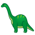 sauropod on platform EmojiDex