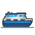 ferry on platform EmojiDex