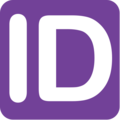 ID button on platform EmojiOne