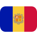 flag: Andorra on platform EmojiOne