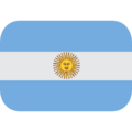 flag: Argentina on platform EmojiOne