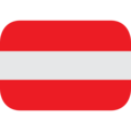 flag: Austria on platform EmojiOne