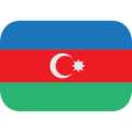 flag: Azerbaijan on platform EmojiOne