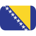 flag: Bosnia & Herzegovina on platform EmojiOne
