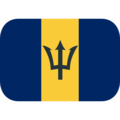 flag: Barbados on platform EmojiOne
