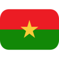 flag: Burkina Faso on platform EmojiOne