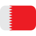 flag: Bahrain on platform EmojiOne
