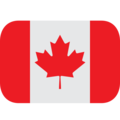 flag: Canada on platform EmojiOne