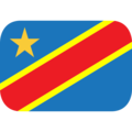 flag: Congo - Kinshasa on platform EmojiOne