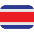 flag: Costa Rica on platform EmojiOne