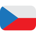 flag: Czechia on platform EmojiOne