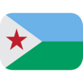 flag: Djibouti on platform EmojiOne