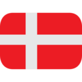 flag: Denmark on platform EmojiOne