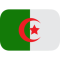 flag: Algeria on platform EmojiOne
