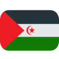 flag: Western Sahara on platform EmojiOne