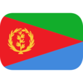 flag: Eritrea on platform EmojiOne
