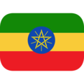 flag: Ethiopia on platform EmojiOne
