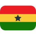 flag: Ghana on platform EmojiOne