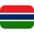 flag: Gambia on platform EmojiOne