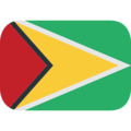 flag: Guyana on platform EmojiOne
