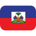 flag: Haiti on platform EmojiOne