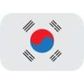 flag: South Korea on platform EmojiOne