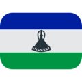 flag: Lesotho on platform EmojiOne