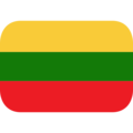 flag: Lithuania on platform EmojiOne