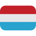 flag: Luxembourg on platform EmojiOne