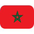 flag: Morocco on platform EmojiOne