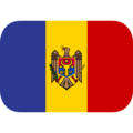 flag: Moldova on platform EmojiOne