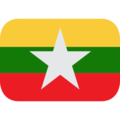 flag: Myanmar (Burma) on platform EmojiOne