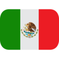 flag: Mexico on platform EmojiOne