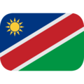 flag: Namibia on platform EmojiOne