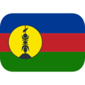 flag: New Caledonia on platform EmojiOne
