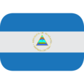 flag: Nicaragua on platform EmojiOne