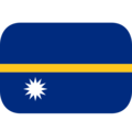 flag: Nauru on platform EmojiOne