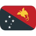 flag: Papua New Guinea on platform EmojiOne