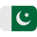 flag: Pakistan on platform EmojiOne