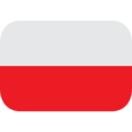 flag: Poland on platform EmojiOne