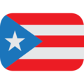 flag: Puerto Rico on platform EmojiOne