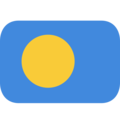 flag: Palau on platform EmojiOne
