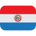 flag: Paraguay on platform EmojiOne